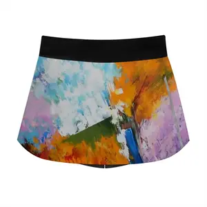 Women Collisioning Sports Skirt