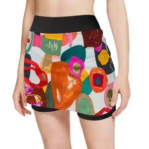 Women Pseudo Geometric I Sports Skirt