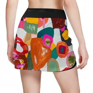 Women Pseudo Geometric I Sports Skirt