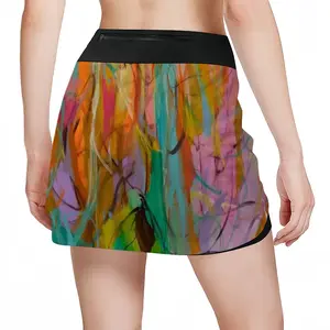 Women Alchemical Symbols Sports Skirt