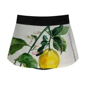 Women Lemon Branch Sports Skirt