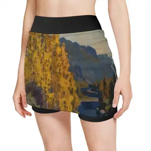 Women Blue Mountains Sports Skirt