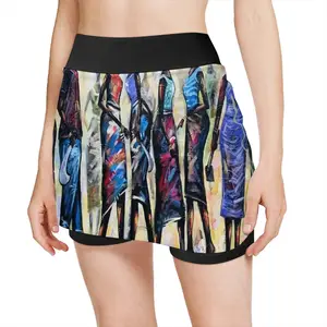 Women Farming Heroes And Heroines Sports Skirt