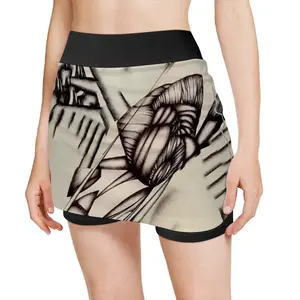 Women Sd Space 3 Evolution 5 Sports Skirt