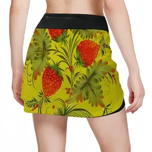 Women Raspberry Sports Skirt