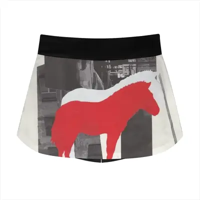 Women Wwf Przewalskis Horse Sports Skirt