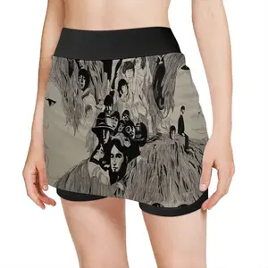 Women The Beatles Revolver Sports Skirt