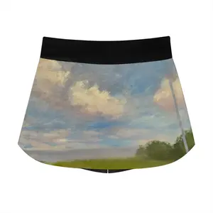 Women Countryside Landscape Sports Skirt