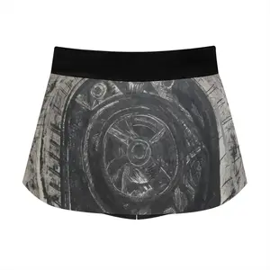 Women Death Helmet Sports Skirt