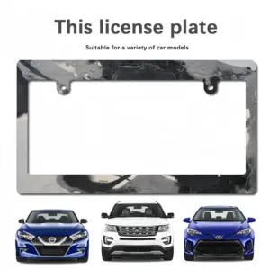 Spirit Dog Japanese License Plate Frame (Wide)