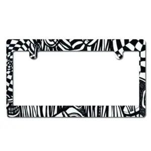 Webs Japanese License Plate Frame (Wide)