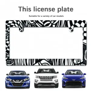 Webs Japanese License Plate Frame (Wide)