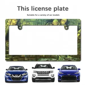 Balconies Japanese License Plate Frame (Wide)