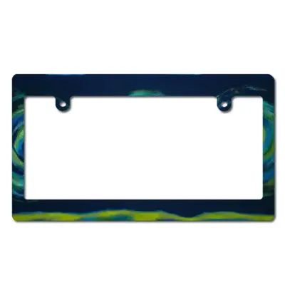 Greek Turbula Japanese License Plate Frame (Wide)