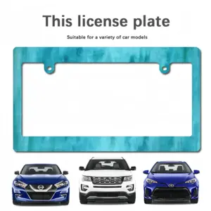 The Sea Japanese License Plate Frame (Wide)