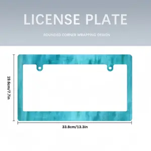 The Sea Japanese License Plate Frame (Wide)