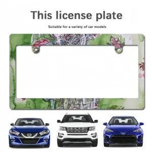 21Th Century Woman Japanese License Plate Frame (Wide)