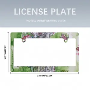 21Th Century Woman Japanese License Plate Frame (Wide)