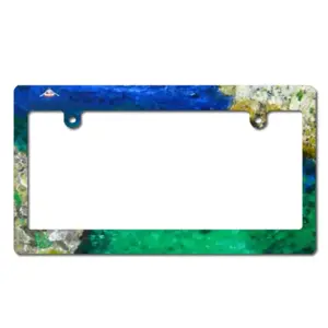 Chief Saffron Japanese License Plate Frame (Wide)