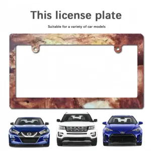 Firestorm Japanese License Plate Frame (Wide)