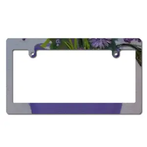 Purple 2019 Japanese License Plate Frame (Wide)