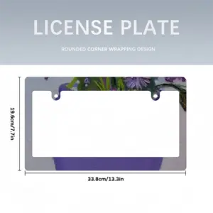 Purple 2019 Japanese License Plate Frame (Wide)