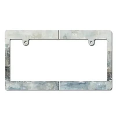 Chilly Morning Japanese License Plate Frame (Wide)