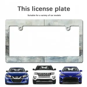 Chilly Morning Japanese License Plate Frame (Wide)