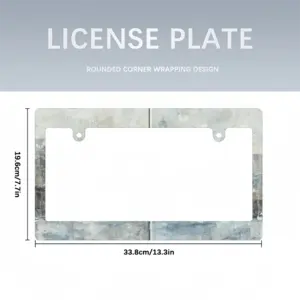 Chilly Morning Japanese License Plate Frame (Wide)