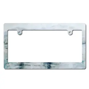 Morning Fish Japanese License Plate Frame (Wide)