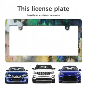 Shadow Japanese License Plate Frame (Wide)