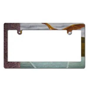 Things Unknown Japanese License Plate Frame (Wide)