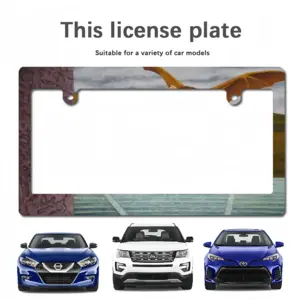 Things Unknown Japanese License Plate Frame (Wide)