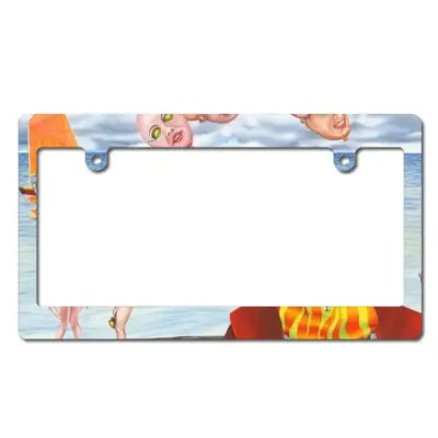 Fear Of Clowns Japanese License Plate Frame (Wide)