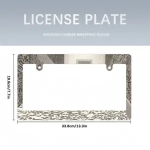 The Fortress Of Hecate Japanese License Plate Frame (Wide)