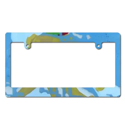 Untitled Series X Japanese License Plate Frame (Wide)