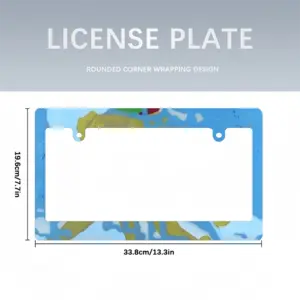 Untitled Series X Japanese License Plate Frame (Wide)