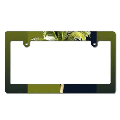 Palm S Japanese License Plate Frame (Wide)