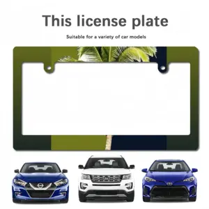 Palm S Japanese License Plate Frame (Wide)