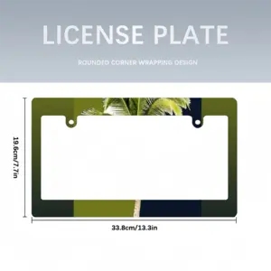 Palm S Japanese License Plate Frame (Wide)