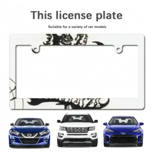 1986 Japanese License Plate Frame (Wide)