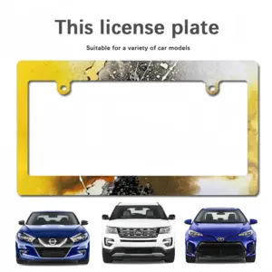 Bang P Japanese License Plate Frame (Wide)