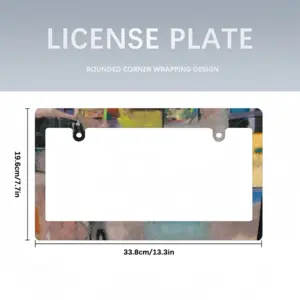 Come Go With Me Japanese License Plate Frame (Wide)