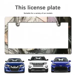 No 2 Japanese License Plate Frame (Wide)