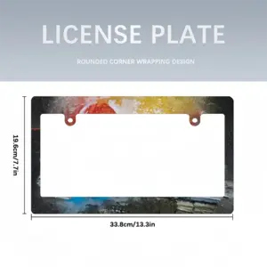 Sunset Japanese License Plate Frame (Wide)