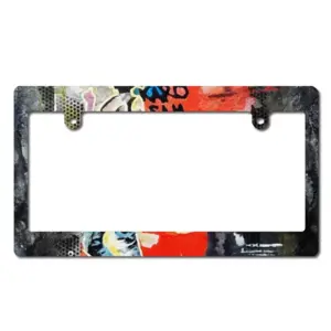 Flanerie Japanese License Plate Frame (Wide)