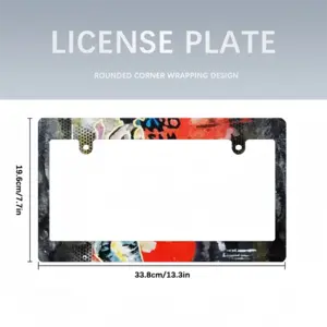 Flanerie Japanese License Plate Frame (Wide)