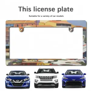 Sète The Navy Japanese License Plate Frame (Wide)