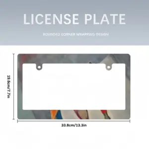 Tennis Japanese License Plate Frame (Wide)