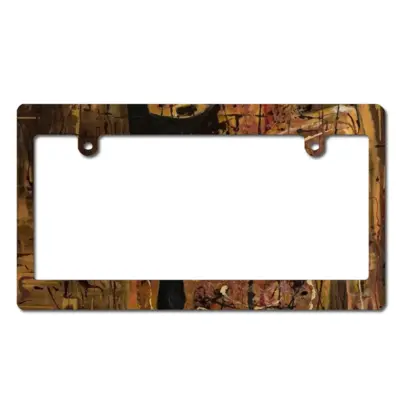 Bath Japanese License Plate Frame (Wide)